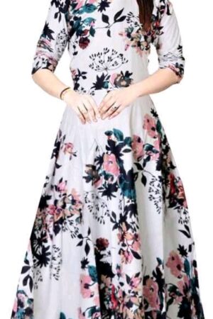 Shardha Trendy Floral Design Printed Gowns