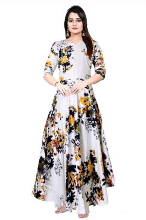 Shardha Trendy Floral Design Printed Gowns